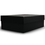 Midnight MATTE Medium Hamper Gift Box: 350mm (W) x 270mm (L) x 125mm (D) + 50mm LID - Carton of 20