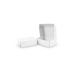 White Shipping Carton SIZE ONE: 225mm (W) x 165mm (L) x 80mm (D) - Carton of 50