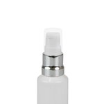 Serum Pump Metal Shiny Silver 18mm