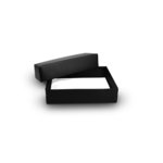 Midnight Foldable Accessories Box: 215mm (W) x 155mm (L) x 55mm (D) + 55mm Lid - Carton of 50
