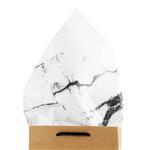 White Marble Tissue Paper - Large
