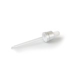 Eye Dropper 18mm (to suit 100ml T/E Bottle) Matte Silver