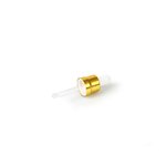 Eye Dropper 18mm (to suit 15ml T/E Bottle) Shiny Gold