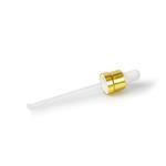 Eye Dropper 18mm Shiny Gold