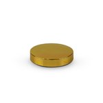 Shiny Gold Cap for 58mm PET Jar
