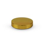 Shiny Gold Cap for 70mm PET Jar