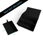 Black Double Bottle Box Insert - Pack of 25