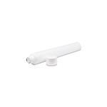 5ml-15ml Open-Ended Shiny White Screw Top Tube with Foil Seal