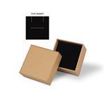 Madison Brown Kraft Ring Box + Black Insert