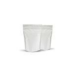 70g Matte White Stand Up Pouch 100 per Carton