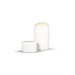 50ml White Oval Stick Deodorant Bottle with Bottom Plug