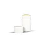 50ml White Oval Stick Deodorant Bottle with Bottom Plug