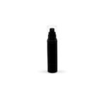 50ml Black Alexa Airless Serum Bottle (with Cap)