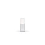 15ml Clear Aella Airless Serum Bottle with White Top