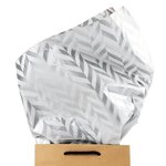Herringbone : Silver Tissue Paper - 500 Sheets