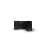 Midnight MATTE Baby Landscape: BLACK Grosgrain Ribbon Handle 20cm (W) x 16cm (H) + 7.5cm (G)-100/CTN