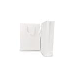 Montana Deluxe White Kraft Bag with Cotton Twill Handles