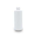 White 125ml Column HDPE Bottle