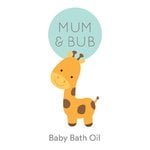 1 LT Baby Bath Oil - Mum & Bub Range
