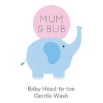 1 LT Baby Head-To-Toe Gentle Wash - Mum & Bub Range