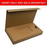 Brown Kraft DL Gift Voucher Box Insert