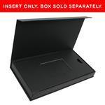 Black Kraft DL Gift Voucher Box Insert