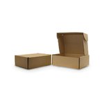 Brown Shipping Carton SIZE ONE: 225mm (W) x 165mm (L) x 80mm (D) - Carton of 50