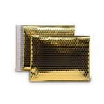 Gold Bubble Mailer - Large: 390mm (W) x 480mm (H) + 50mm (Flap) - Carton of 50