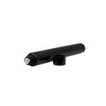 5ml-15ml Open-Ended Shiny Black Screw Top Tube with Foil Seal