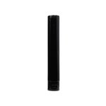 30ml-80ml Open-Ended Shiny Black Flip Top Tube with Foil Seal