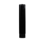 60ml-160ml Open-Ended Shiny Black Flip Top Tube with Foil Seal