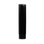 120ml-220ml Open-Ended Shiny Black Flip Top Tube with Foil Seal
