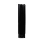 120ml-220ml Open-Ended Shiny Black Flip Top Tube with Foil Seal
