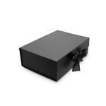Midnight Medium Foldable Rigid Box + BLACK RIBBON