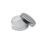 8g Make-Up Jar with Cap Matte Silver and Twister Sifter (F-40)