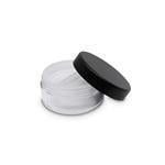 8g Make-Up Jar with Cap Matte Black and Twister Sifter (F-40)