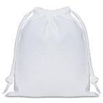 White Cotton Drawstring Bags