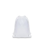 White Cotton Drawstring Bag: X-Small - 150mm (W) X 200mm (H) - Carton of 100