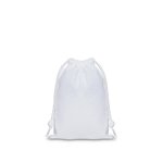 White Cotton Drawstring Bag: X-Small - 150mm (W) X 200mm (H) - Carton of 100