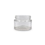 50ml Clear Round Glass Jar
