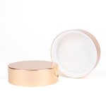 62mm Metal Smooth Shiny Gold Cap