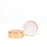 41mm Metal Smooth Shiny Gold Cap