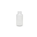 Frosted 50ml Round Glass Bottle (24mm neck)