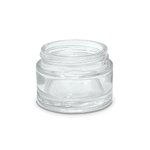 30ml Clear Round Glass Jar