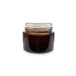 100ml Amber Round Glass Jar