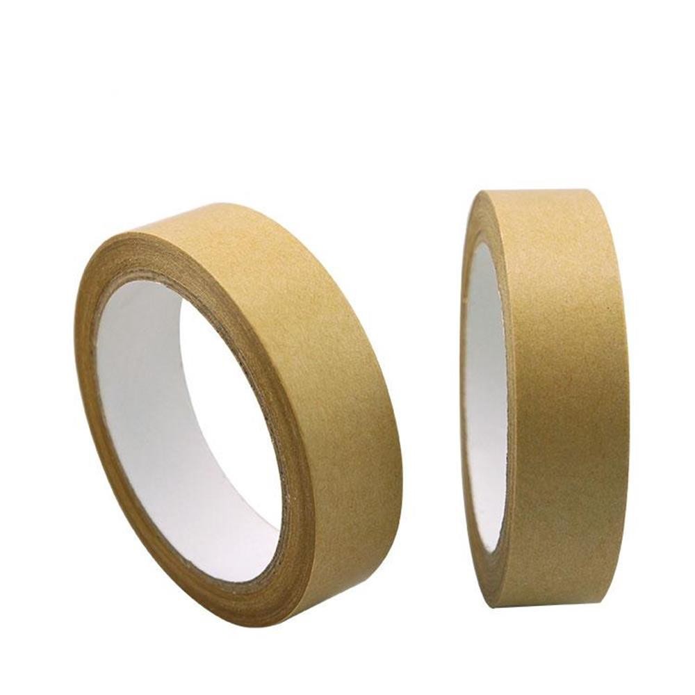 25mm Brown Kraft Paper Tape 50m Roll New Directions Australia