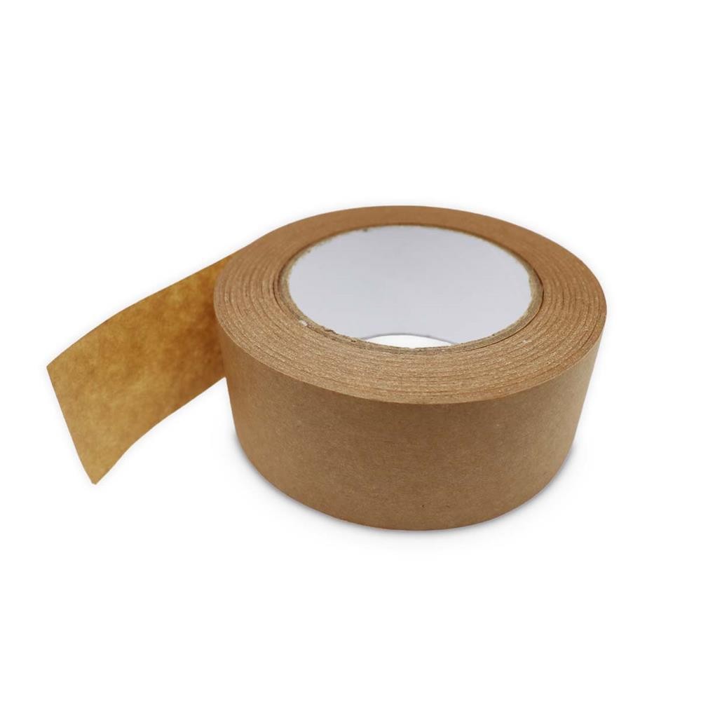 47mm Brown Kraft Paper Tape 50m Roll New Directions Australia