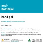 5 LT Colourless Anti-Bacterial Hand Gel 70% Ethanol