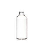 Clear 250ml SQUAT PET Round Bottle