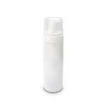 150ml PET White Foaming Bottle with Natural Overcap & White Pump